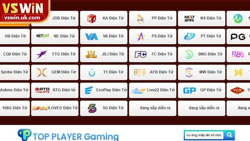 Điểm mặt 4 sảnh game nổ hũ hấp dẫn nhất tại Nổ hũ VSWIN