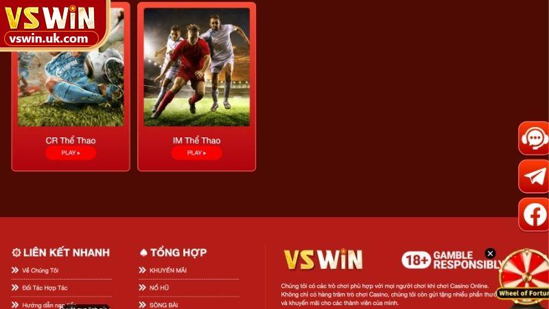 Lý do nên chọn sảnh thể thao VSWIN